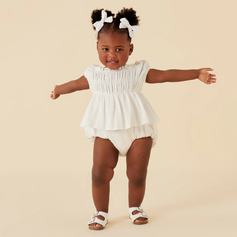 Designer Kidz - Sophie Tiered Ruffle Romper