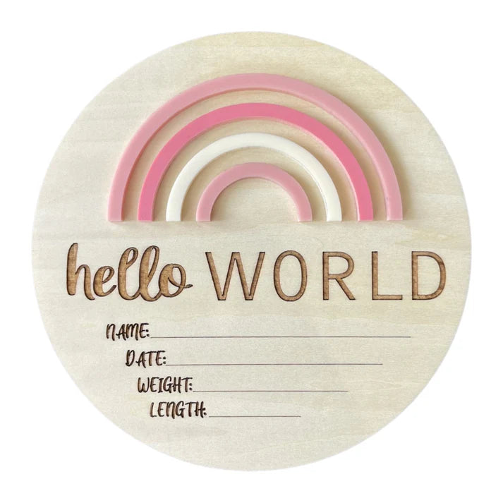 Timber Tinkers - Hello World Rainbow