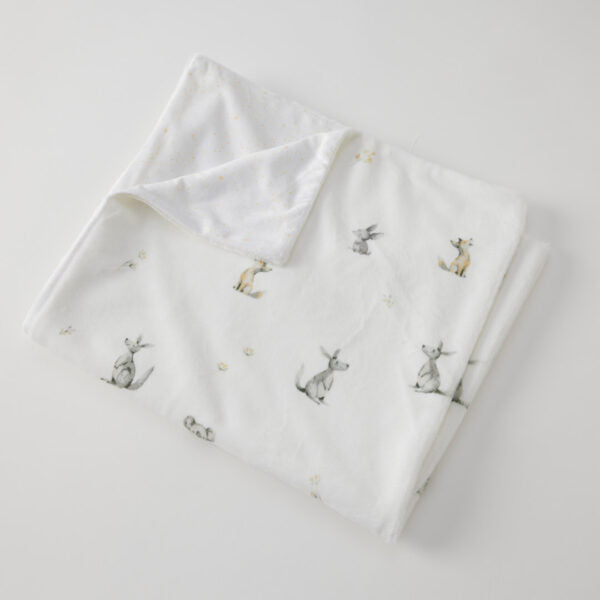 Little Aussie Critters Soft Fleece Blanket - Jiggle and Giggle