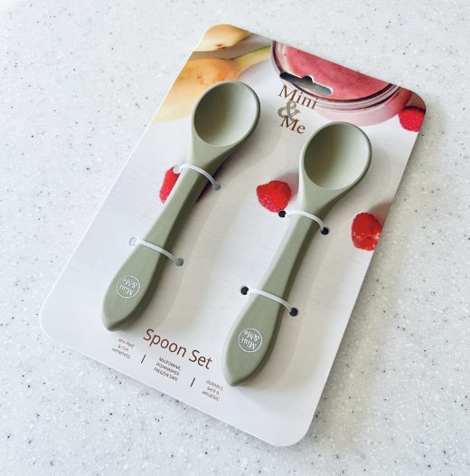 Mini & Me Silicone Spoon Set