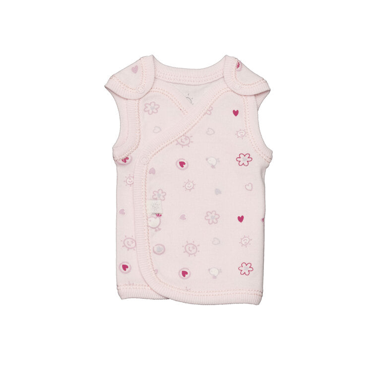 Early Birds Premmie Organics NICU Singlet