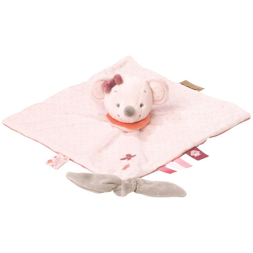 Nattou Pink Doudou Valentine The Mouse Baby Comforter