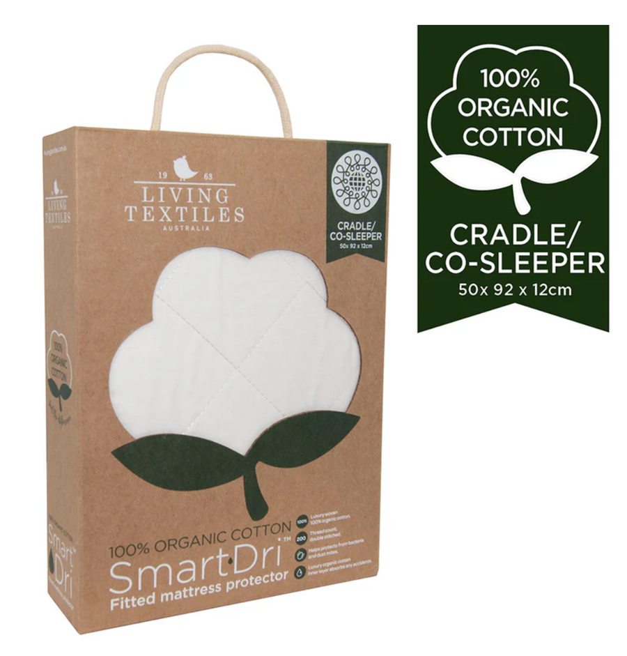 Living Textiles Organic Cotton Fitted Mattress Protectors