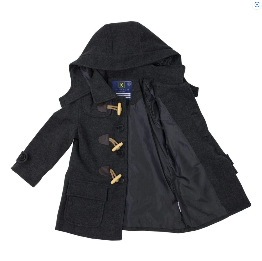 Korango Duffle Over Coat - Boys