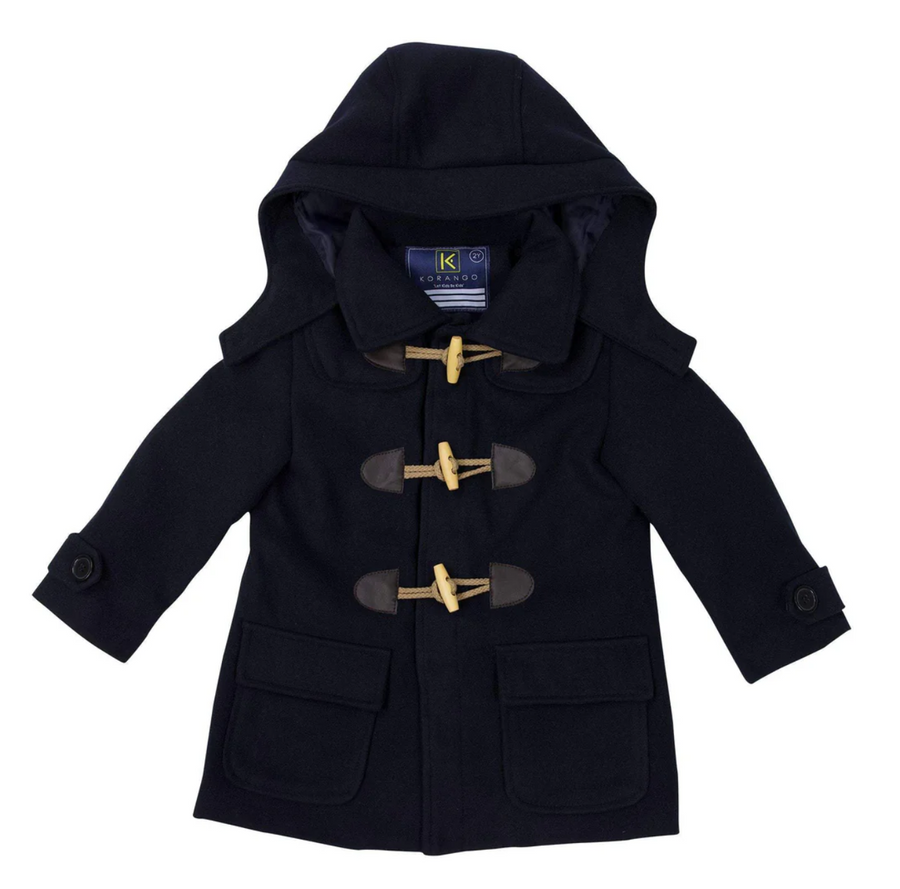 Korango Duffle Over Coat - Boys