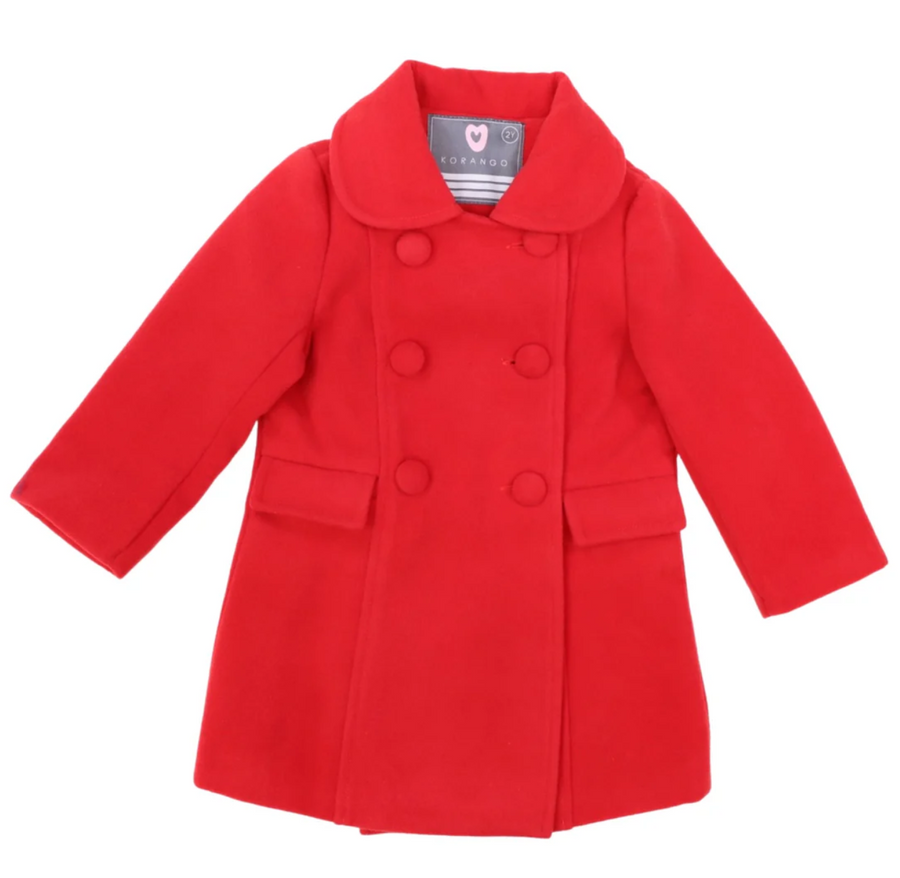 Korango Duffle Over Coat - Girls