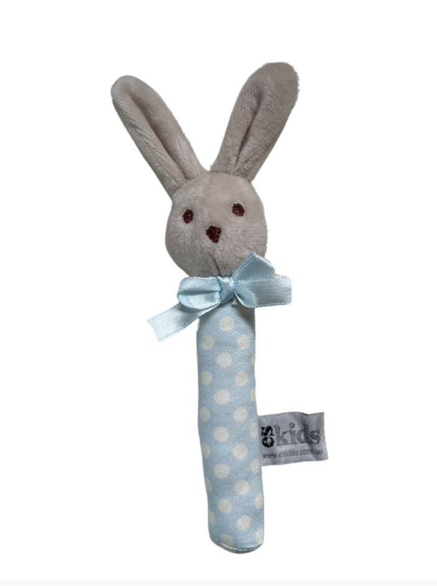 ES Kids - Bunny Hand Held Rattle