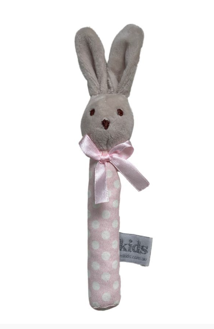 ES Kids - Bunny Hand Held Rattle