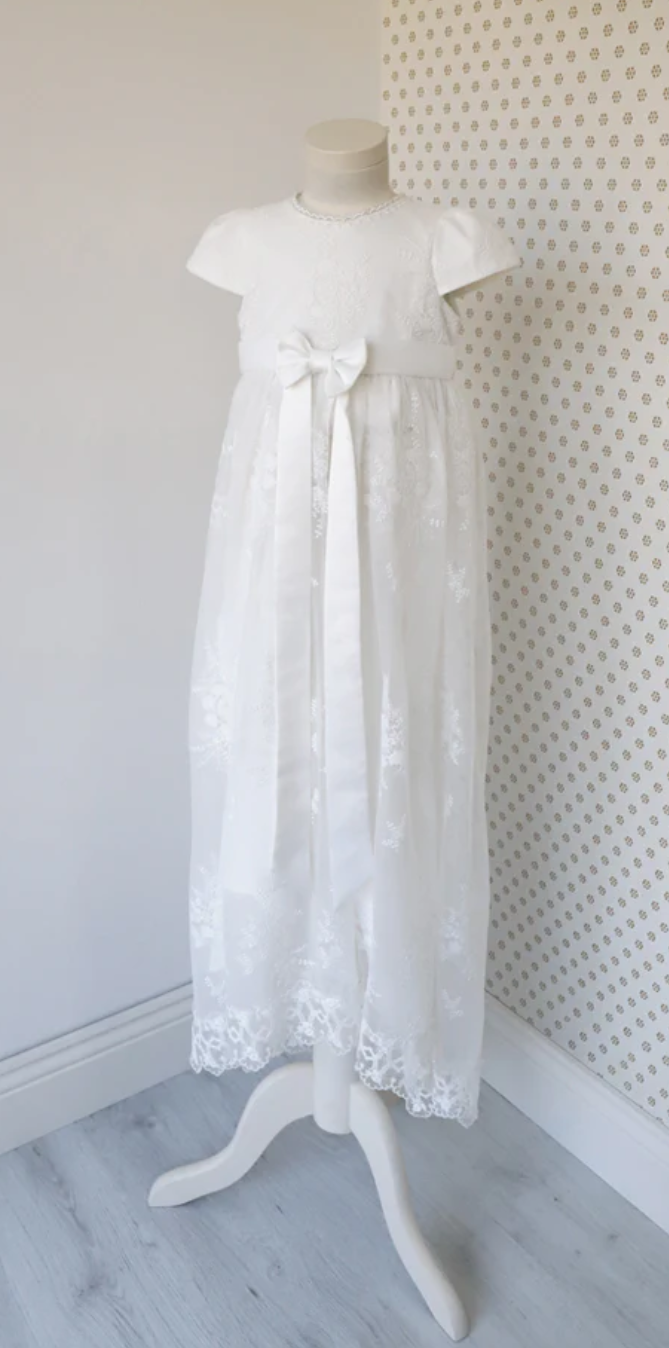 Dresses Deals David Jones Christening Dress Bebe Open Back Christening Dress  With Bloomer Ivory  Cotmakers