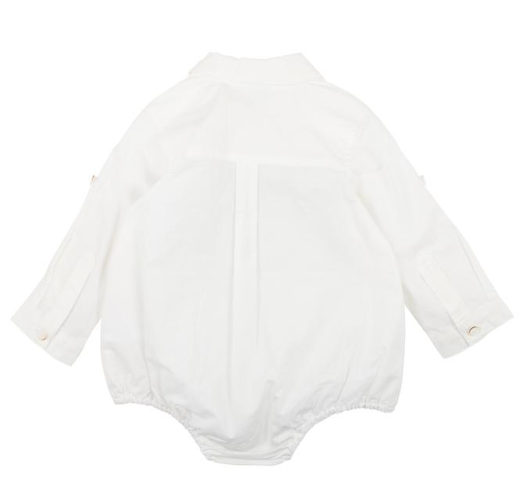 Bebe Jude Shirt Bodysuit - Ivory