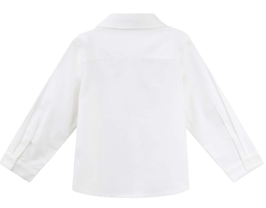 Designer Kidz Jackson Formal Shirt - White