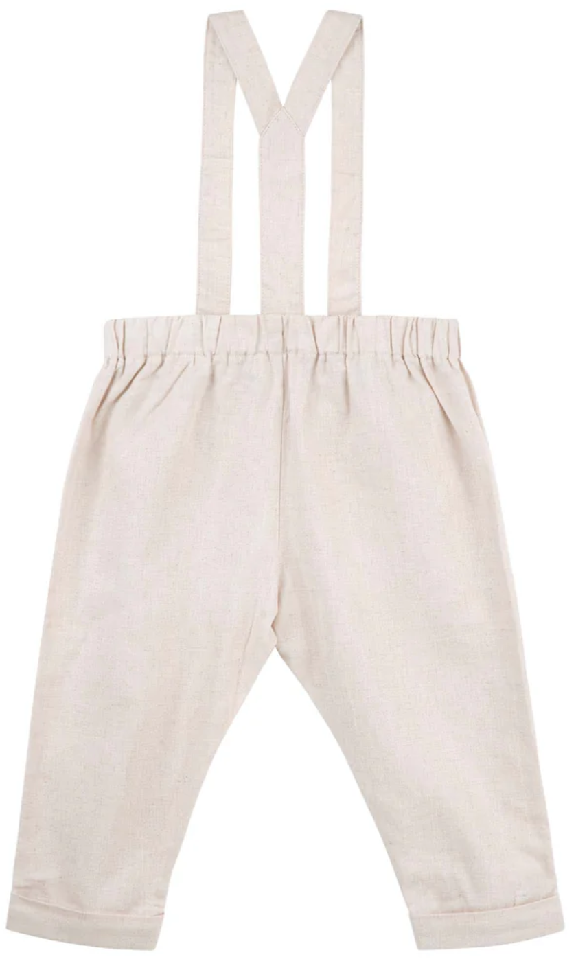 Finley Linen Suspender Pants