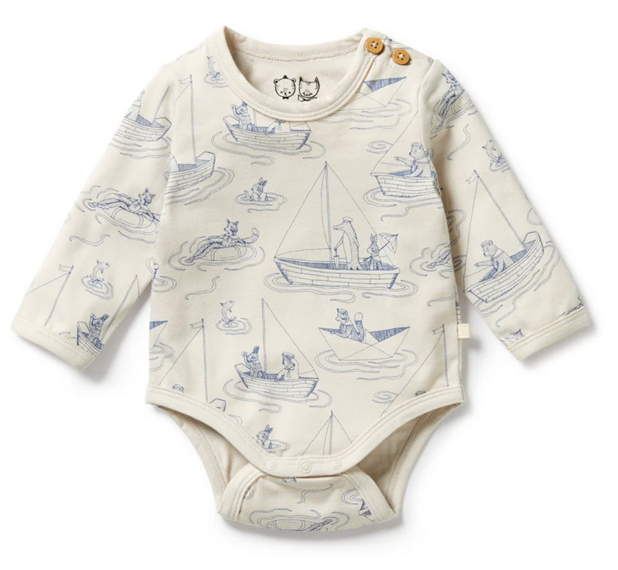 Wilson and Frenchy - Sail Away Bodysuit