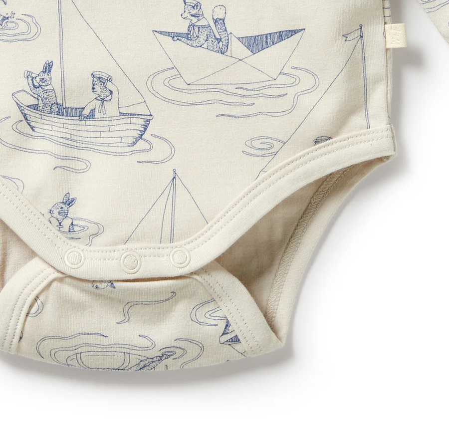 Wilson and Frenchy - Sail Away Bodysuit