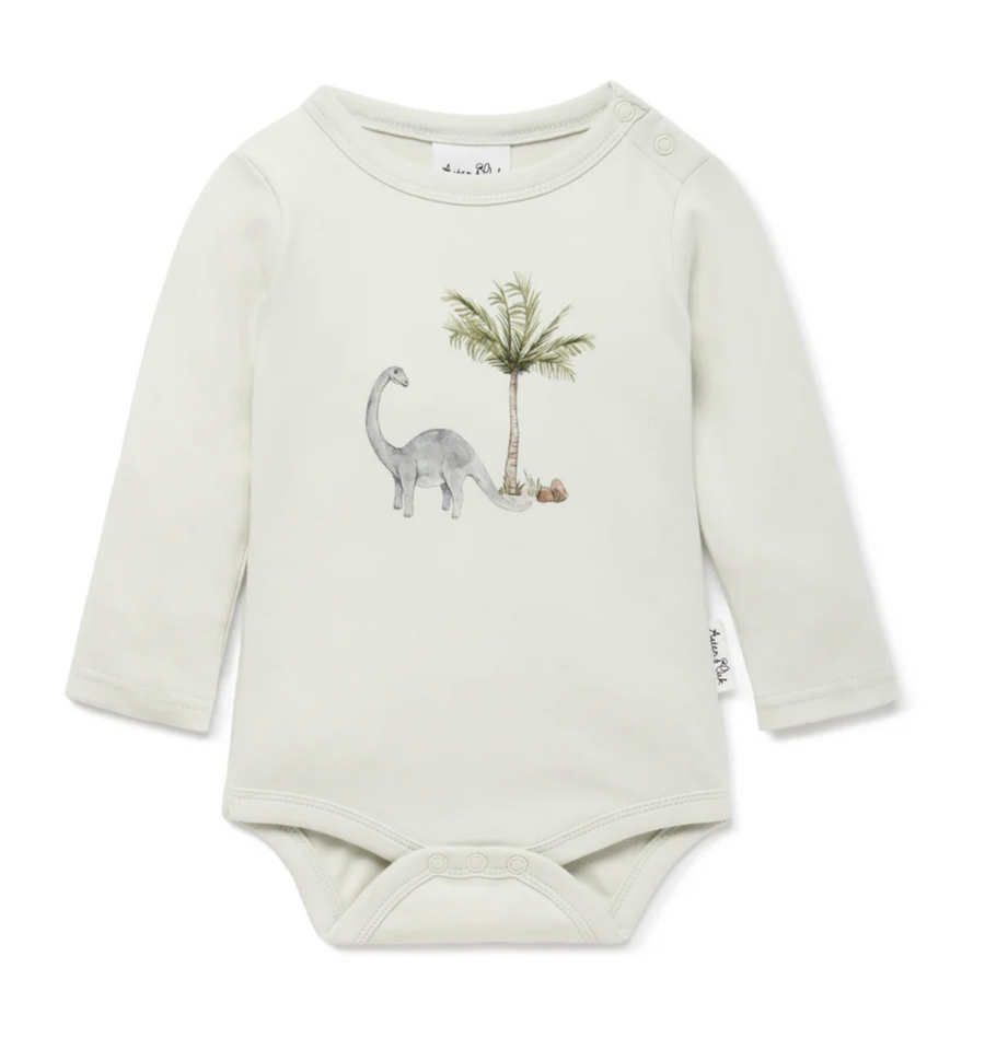 Aster and Oak - Dinosaur Print Onesie