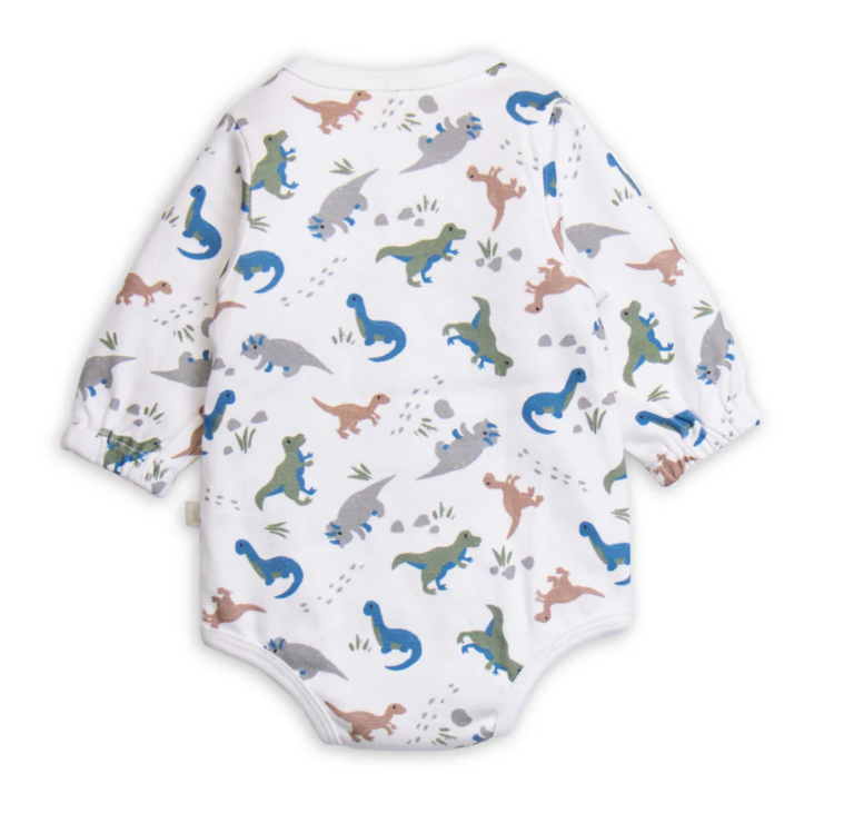 Tiny Twig - Dino Henley Bodysuit