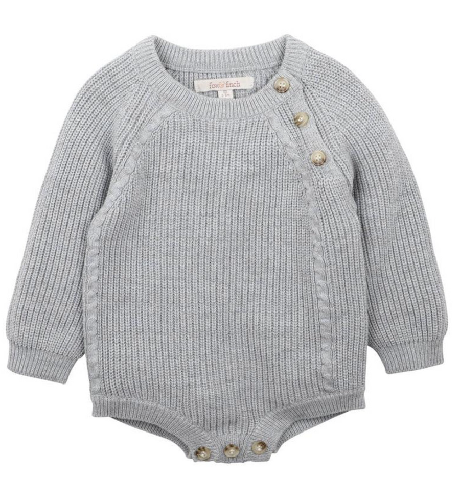 Fox and Finch - Dragon Rib Knit Bodysuit