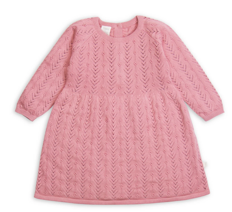 Tiny Twig - Berry Knit Dress