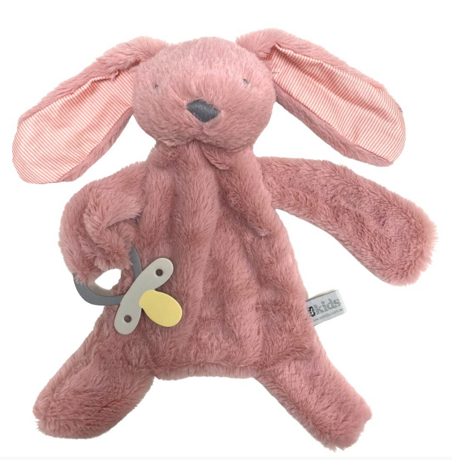 ES Kids - Bunny Comforter with Dummy holder