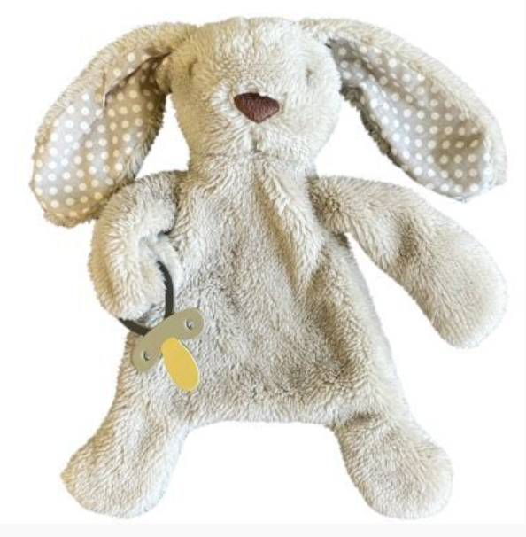 ES Kids - Bunny Comforter with Dummy holder