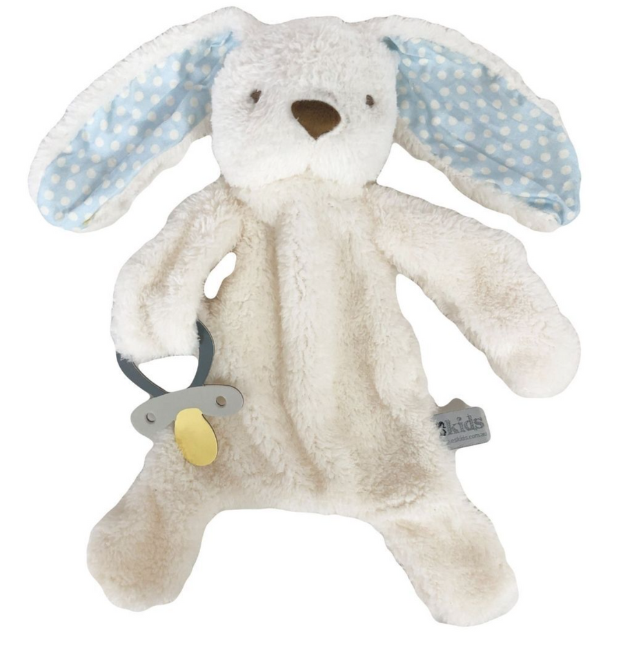 ES Kids - Bunny Comforter with Dummy holder