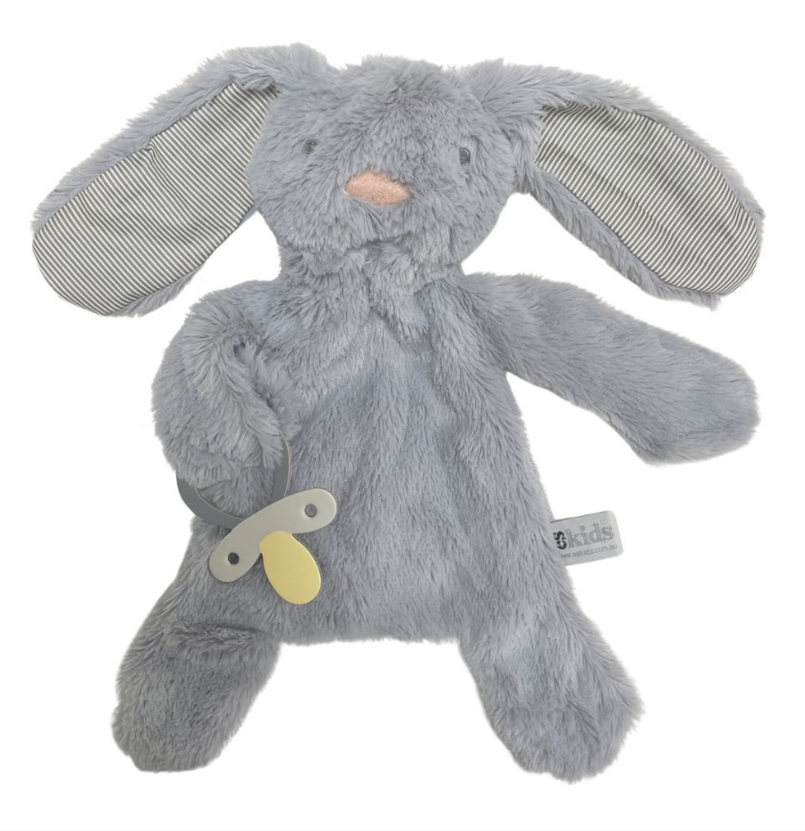 ES Kids - Bunny Comforter with Dummy holder