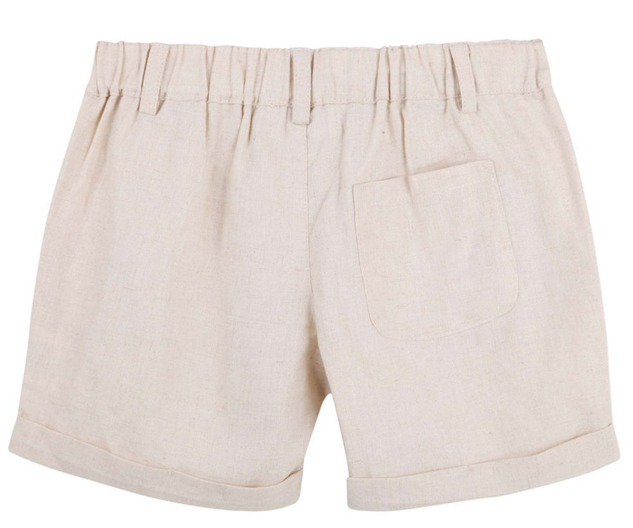 Designer Kidz Finley Linen Shorts