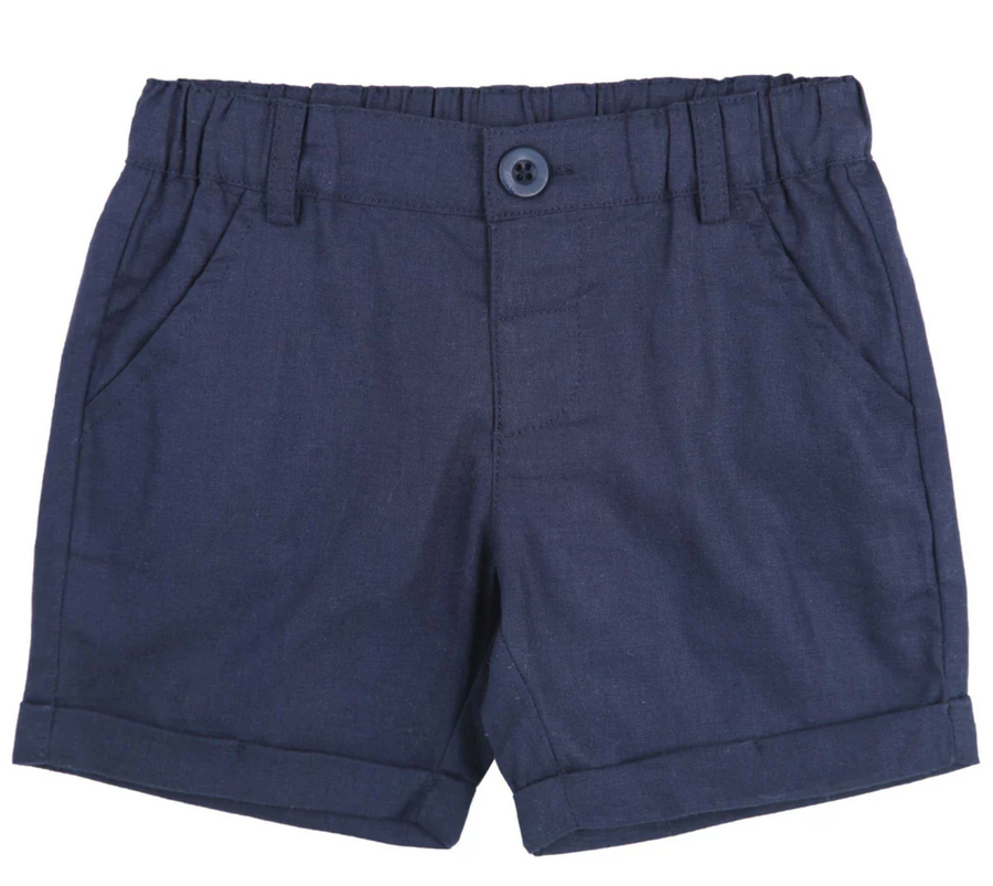 Designer Kidz Finley Linen Shorts