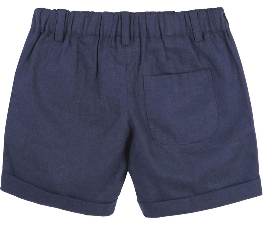 Designer Kidz Finley Linen Shorts