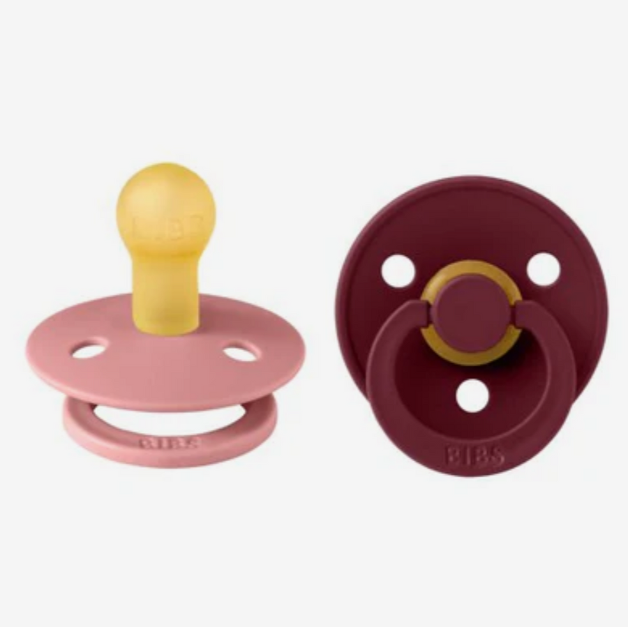 BIBS Colour Dummy ROUND (2 pack)