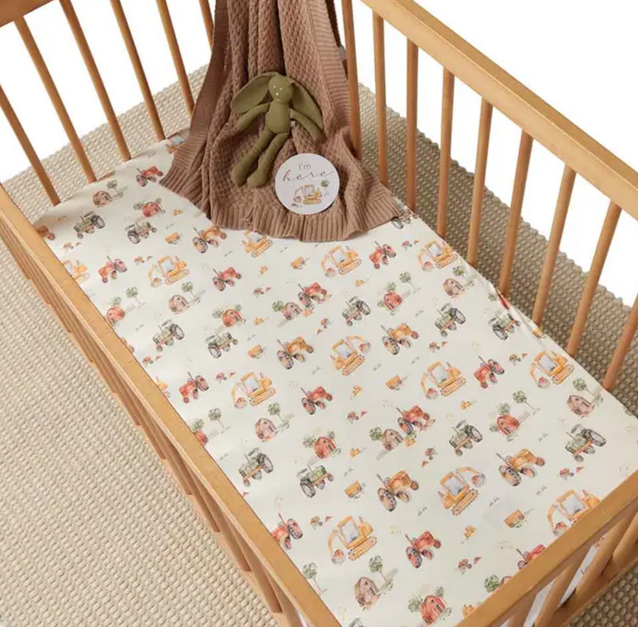 Snuggle Hunny Fitted Cot Sheet