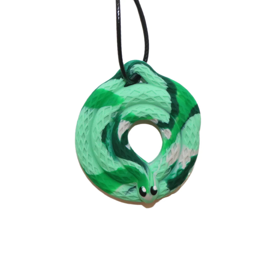 Jellystone Designs Silicone Snake Pendant