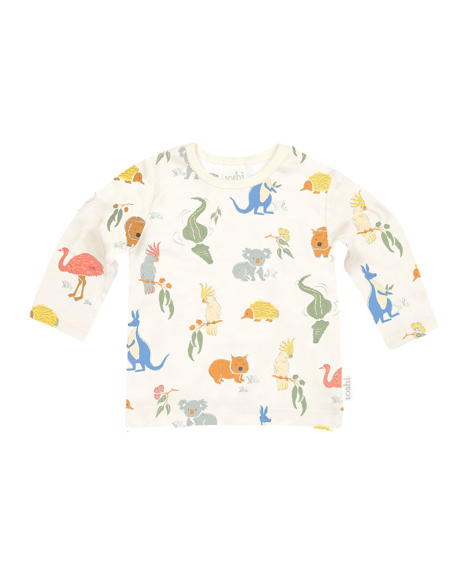 Toshi - Long Sleeve Baby Tee - Outback