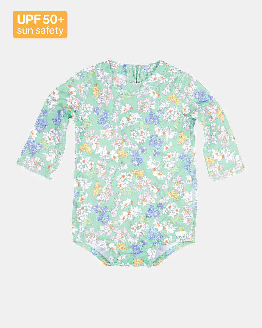 Toshi Swim Onesie Long Sleeve Classic