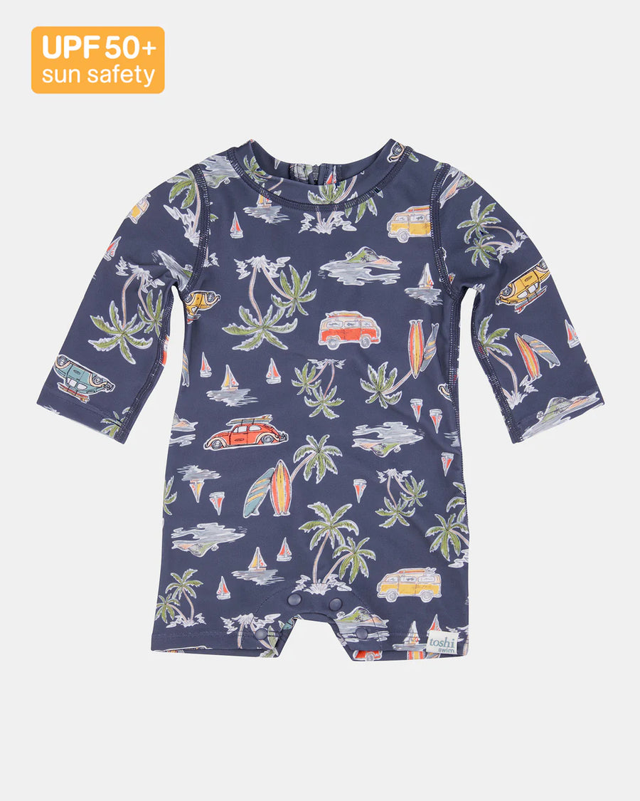 Toshi Swim Onesie Long Sleeve Classic