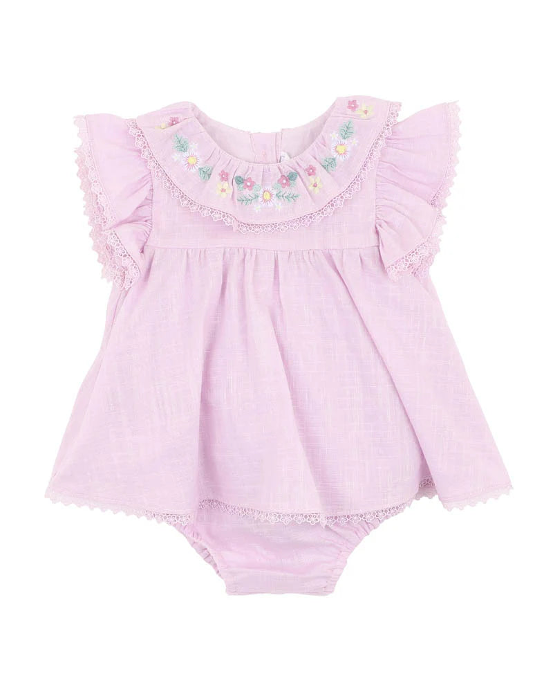 Madelyn Embroidered Overlay Bodysuit - Bebe