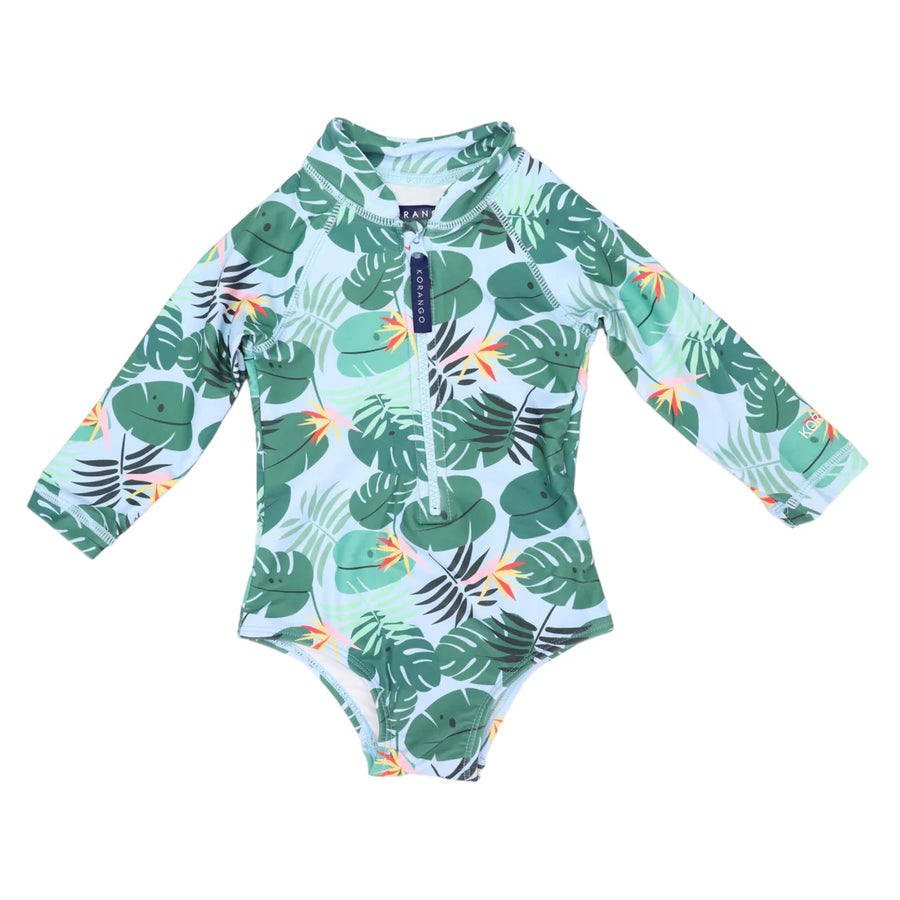 Korango - Long Sleeve Zip Swimsuit