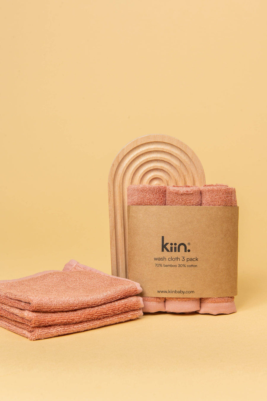 Kiin Wash Cloths 3 Pack