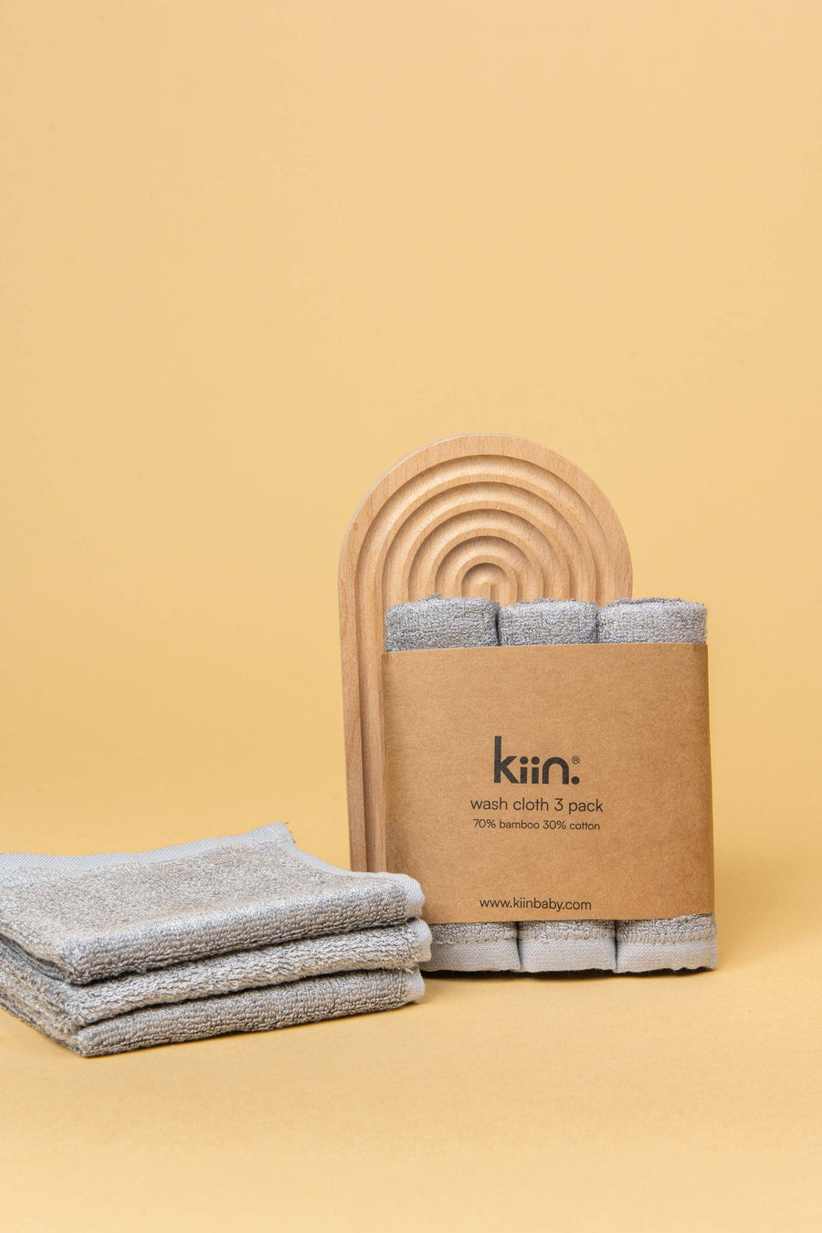 Kiin Wash Cloths 3 Pack