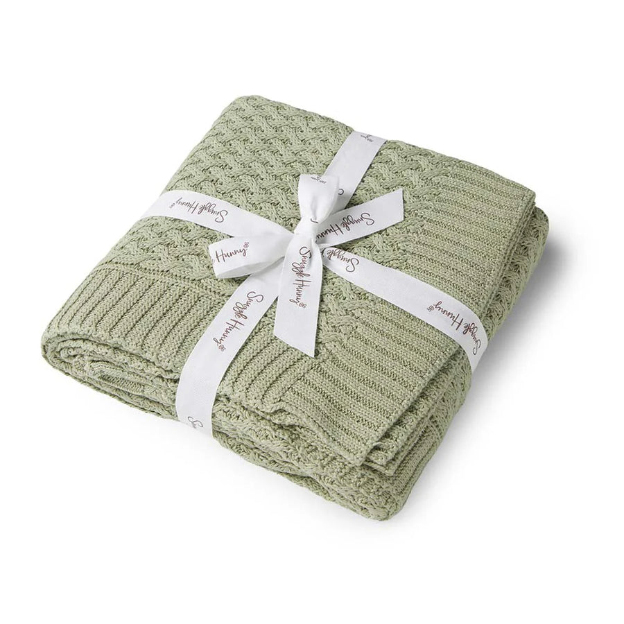 Snuggle Hunny Diamond Knit Blanket