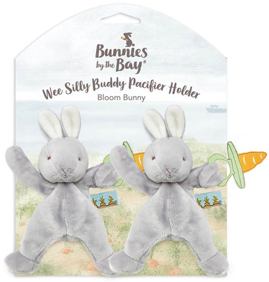 Bunnies By the bay - wee silly buddy pacifier twin pack