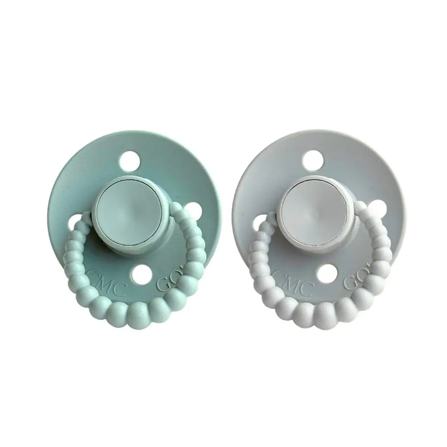 CMC Dummies BUBBLE VARICOLOURED Twin pack