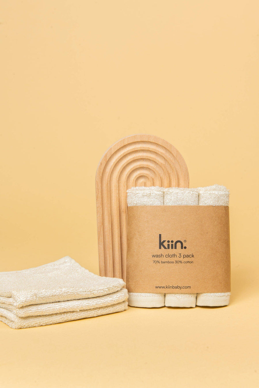 Kiin Wash Cloths 3 Pack