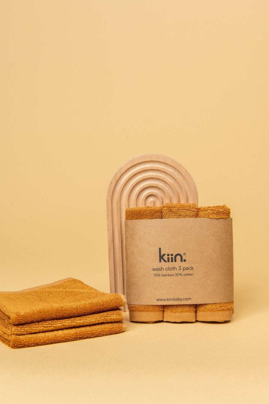 Kiin Wash Cloths 3 Pack