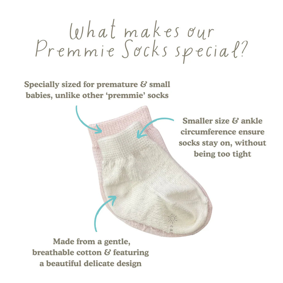 Early Birds Premmie Organics Socks