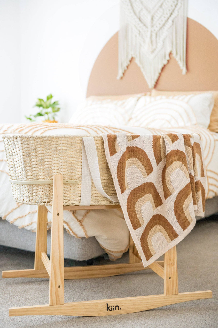 Kiin Organic Cotton Knitted Blanket