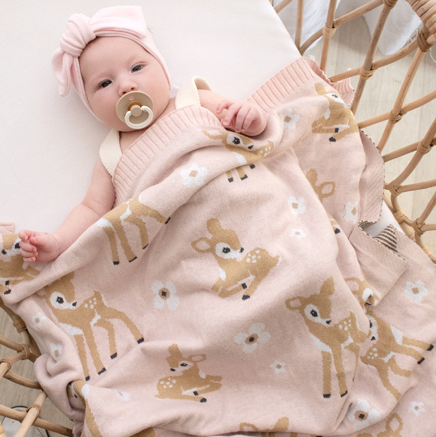Living Textiles - Australiana Baby Blanket