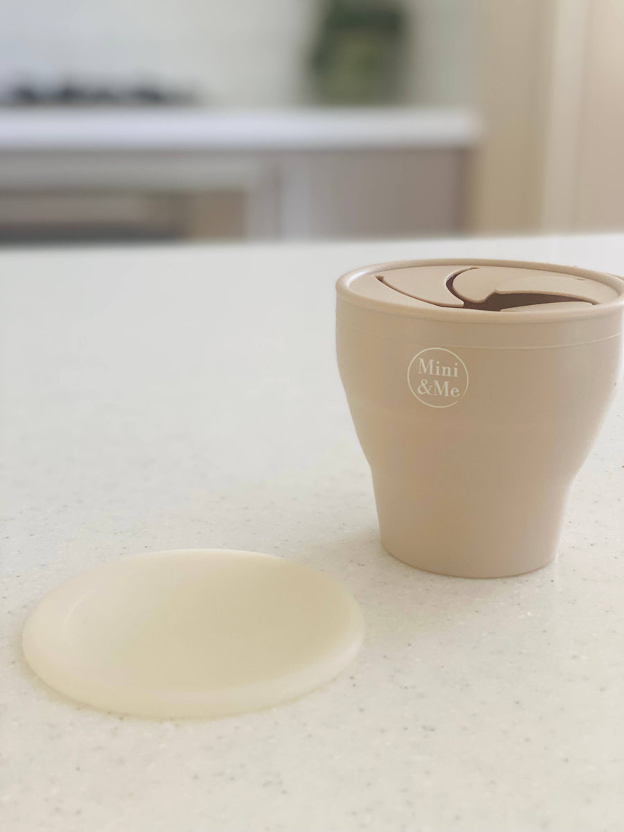 Mini & Me Snack Cup Collapsible with Lid