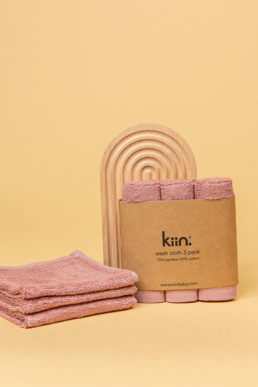 Kiin Wash Cloths 3 Pack