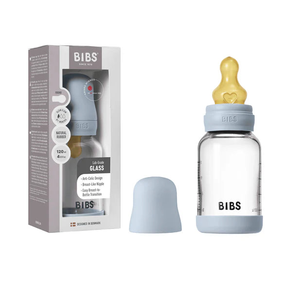 Bibs Baby Glass Bottle Complete Set